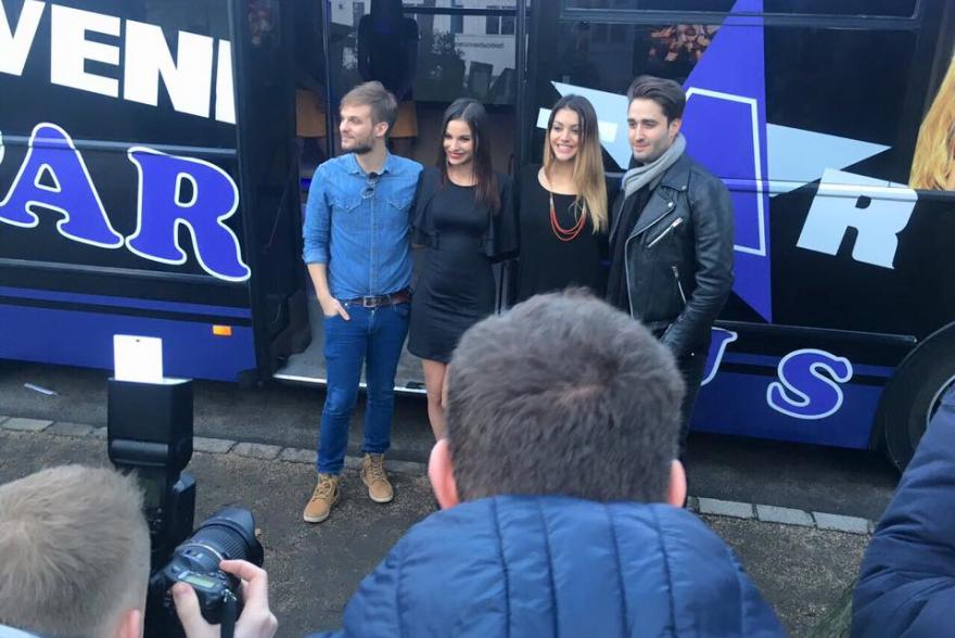 Négy sztárvendég egy helyen, Eveningstar Partybus.